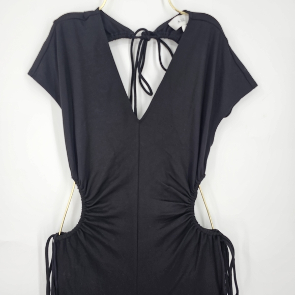 A.L.C. Black Midi Dress - Picture 4 of 9